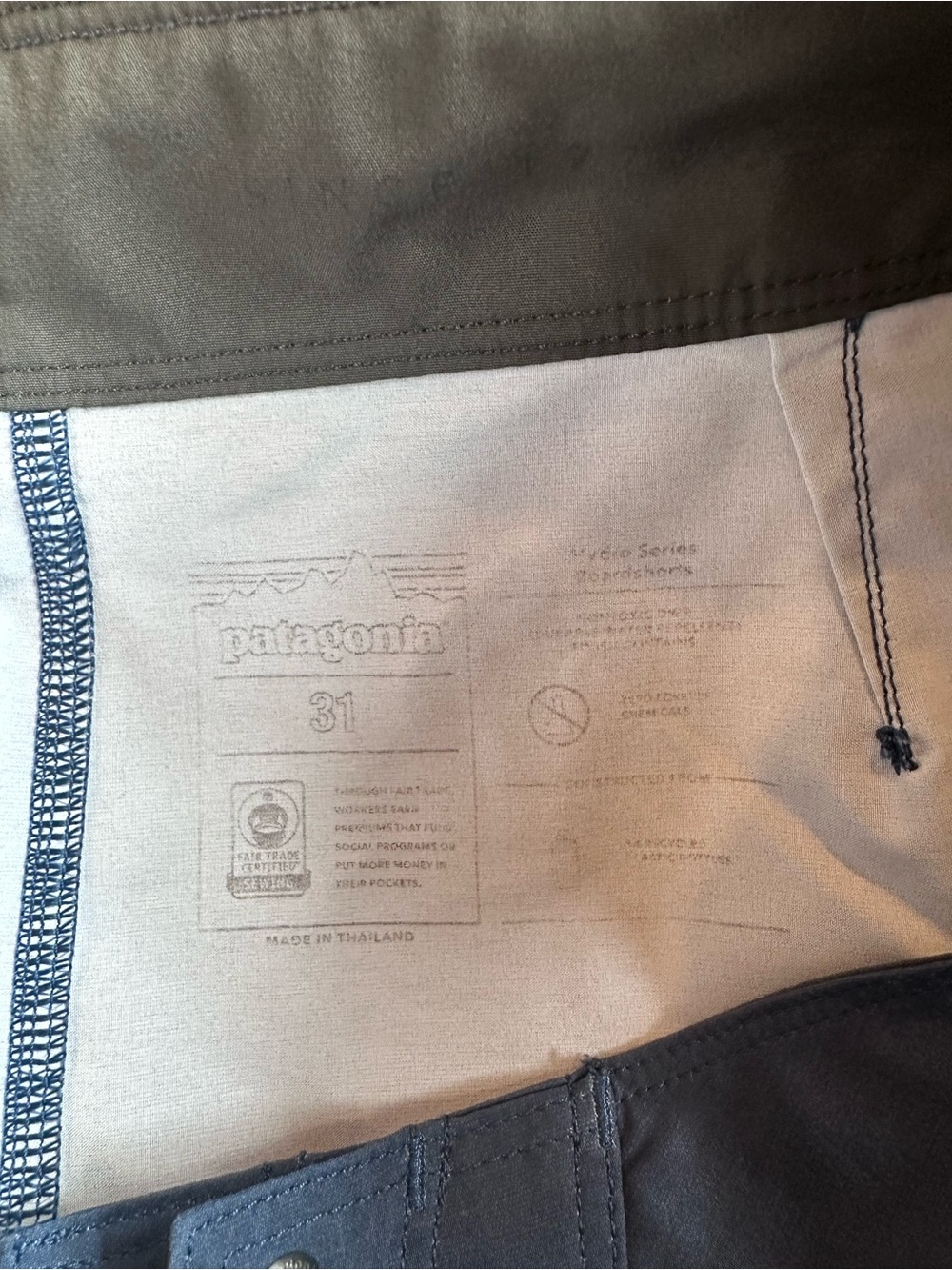 Men's Patagonia Hydrolock Board Shorts - Picture 3 of 4